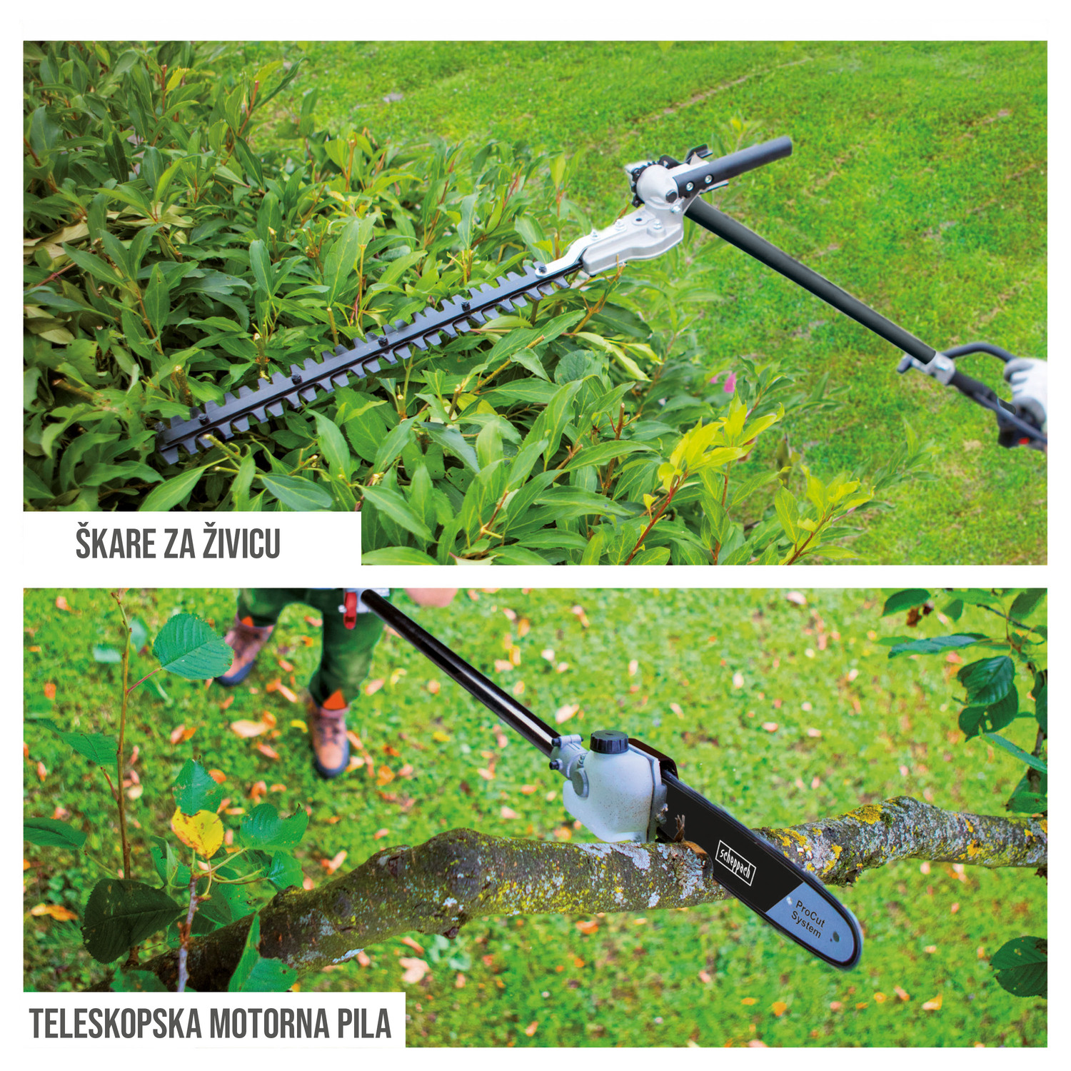 Benzinski leđni trimer 4-u-1 Scheppach MFH5300-4BP - Slika 3