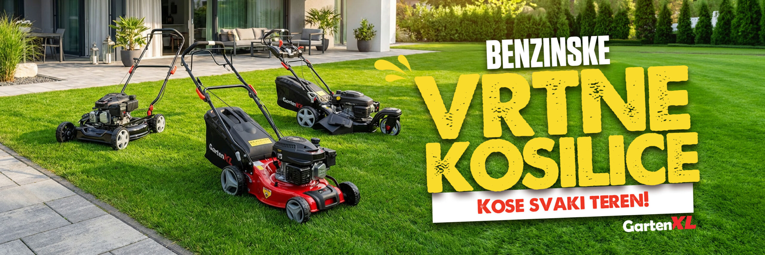 Benzinske kosilice GartenXL